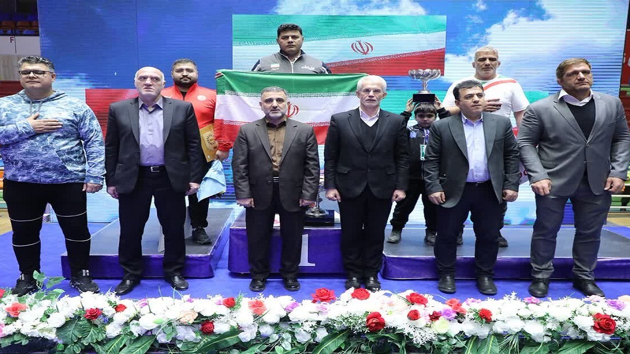 ایران قهرمان رقابت های بین‌المللی کشتی پهلوانی جام فجر