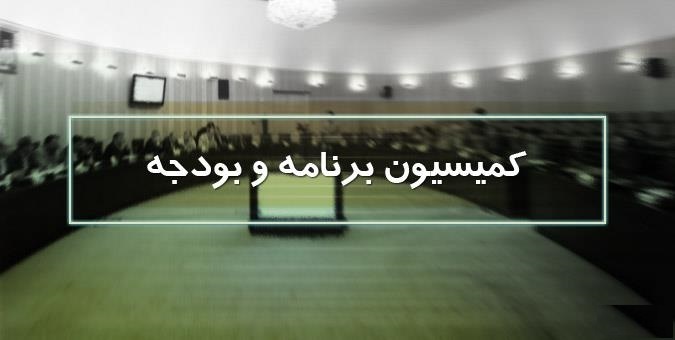 بررسی عملکرد بودجه ای سال جاری در کمیسیون برنامه مجلس