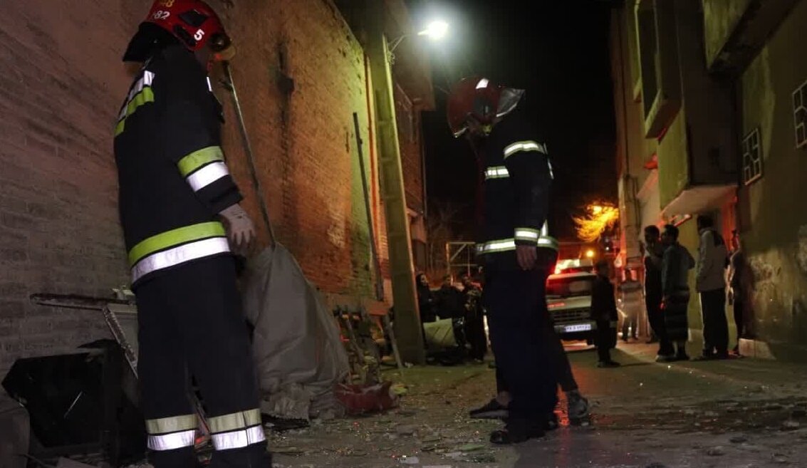 انفجار مغازه پرده فروشی در اصفهان بدون خسارت جانی