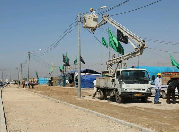 پایان عملیات اجرایی طرح ضروری انتقال برق در اهواز