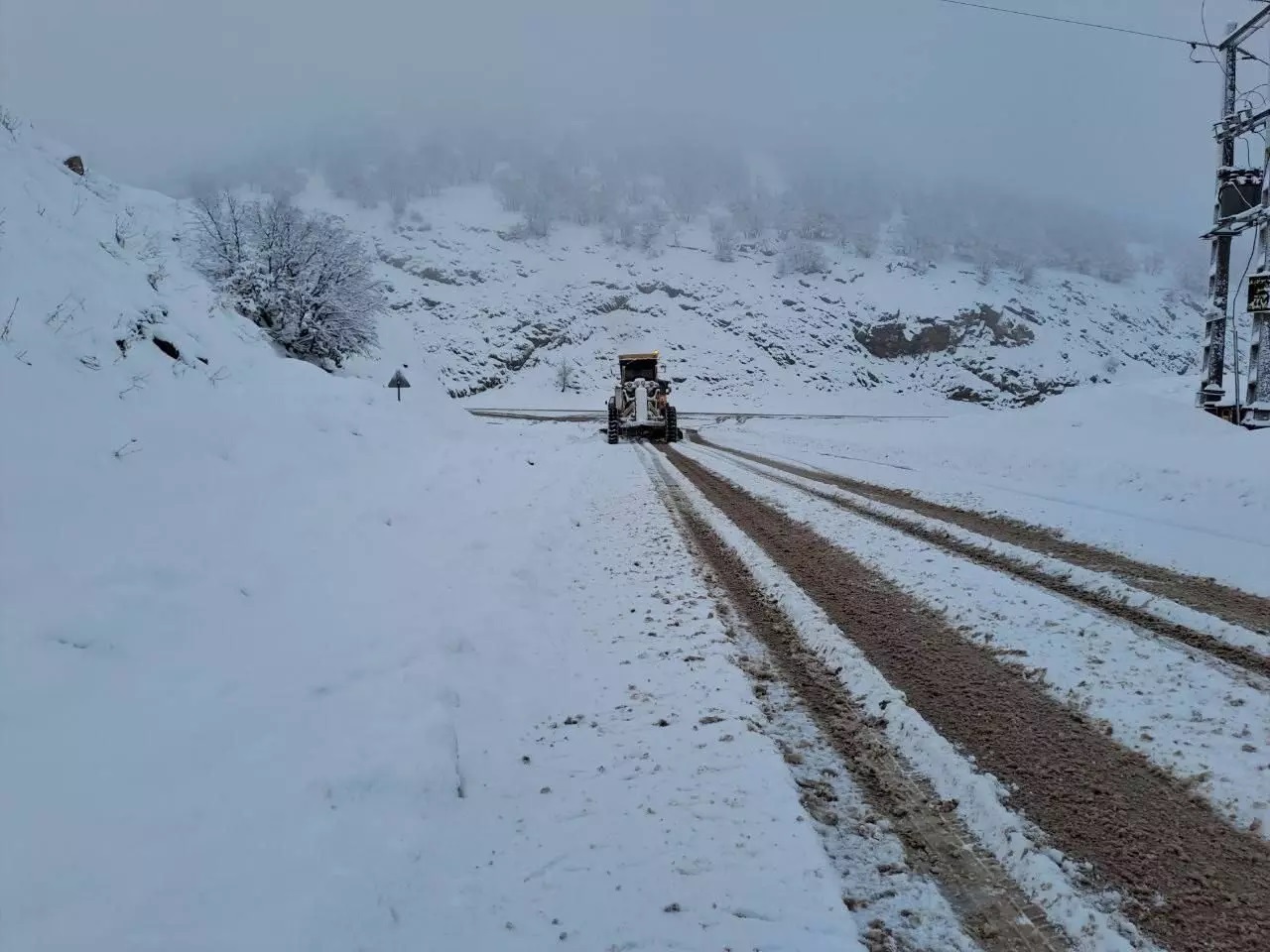 مسدود شدن ۲۰ محور روستایی درآذربایجان‌غربی