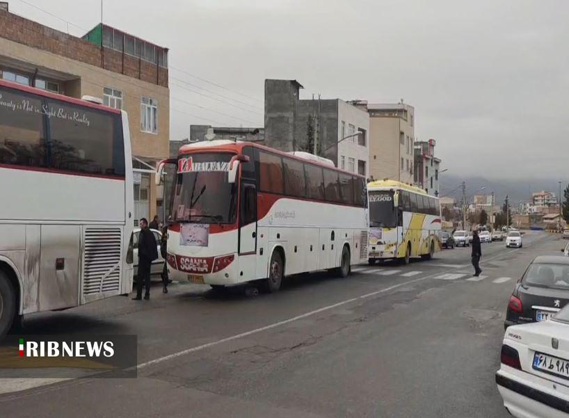 اعزام کاروان راهیان نور از شهرستان جلفا