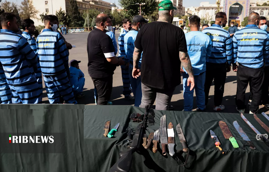 دستگیری ۱۴ نفر از اراذل و اوباش در تبریز