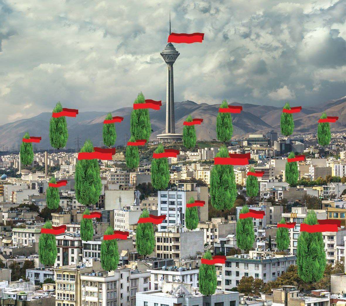 کاشت نهال همزمان با برگزاری کنگره ملی ۲۴ هزار شهید پایتخت