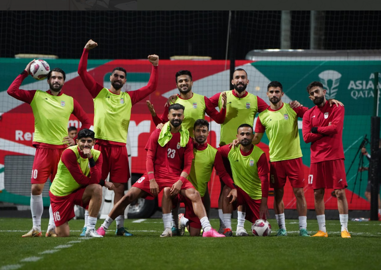 ادامه تمرین تیم ملی فوتبال ایران در آستانه دیدار با سوریه