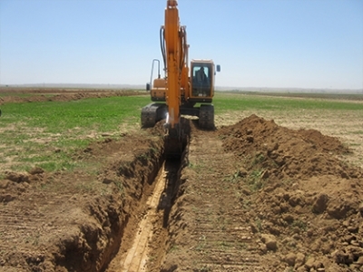 اجرای ۶.۵ کیلومتر خط لوله انتقال آب کشاورزی به روستاهای شهرستان سردشت