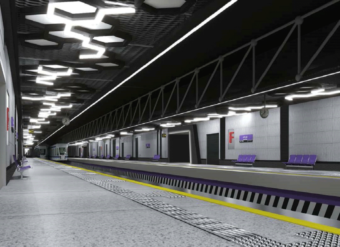 آغاز اجرای طرح توسعه شمال غربی خط ۷ متروی تهران از فردا