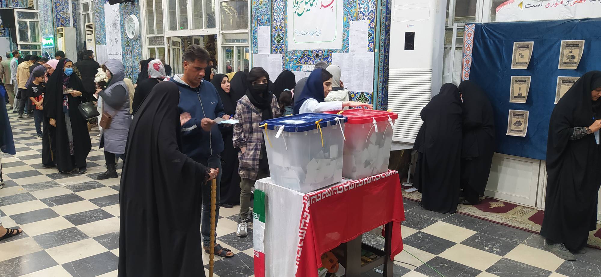 شمارش آرا پس از پایان رای گیری در خوزستان