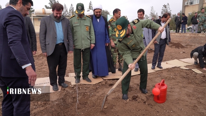 برگزاری مراسم درختکاری به مناسبت هفته منابع طبیعی