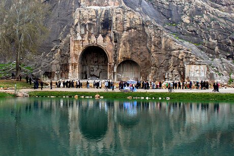 مراسم تحویل سال در طاق‌بستان برگزار می‌شود