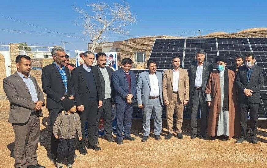 بهره‌ برداری از ۷۳ نیروگاه خورشیدی در بجستان