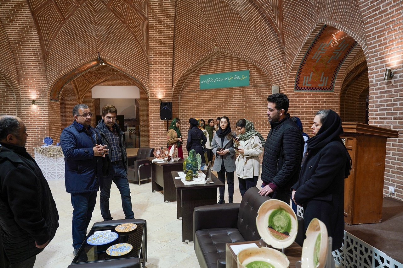 برگزاری نمایشگاه سفال و سرامیک در مجموعه جهانی شیخ صفی‌الدین اردبیلی