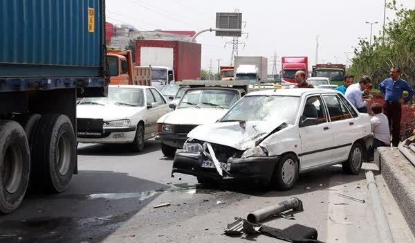 ثبت ۵٧۴ تصادف در ٢۴ ساعت گذشته در مشهد
