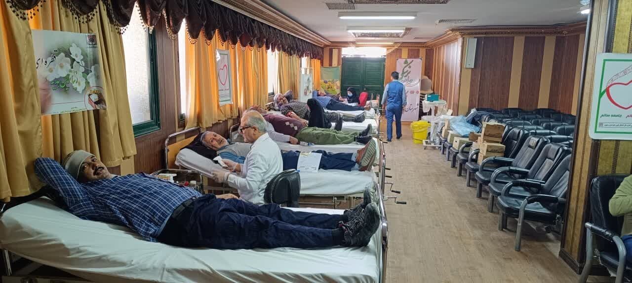 اهدای ۷۰ واحد خون به بیماران درشهرستان جغتای