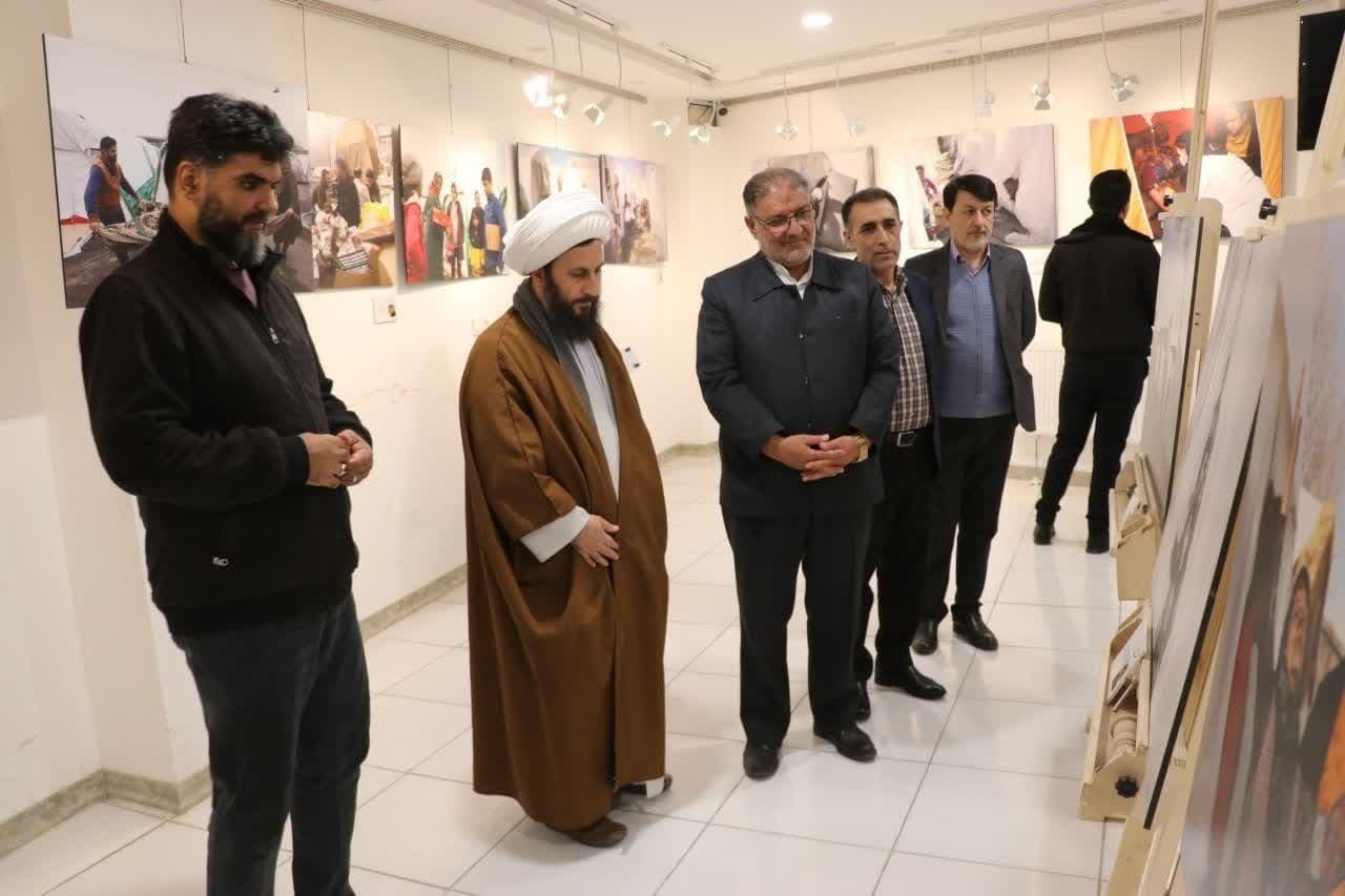 افتتاح نمایشگاه عکس فیرورق  در خوی