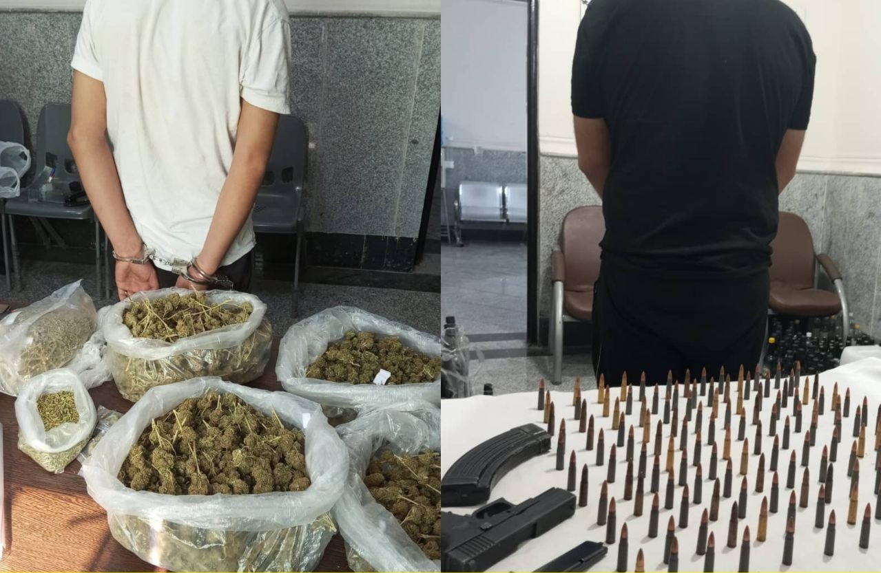 فروشندگان مواد مخدر در دام پلیس آبادان