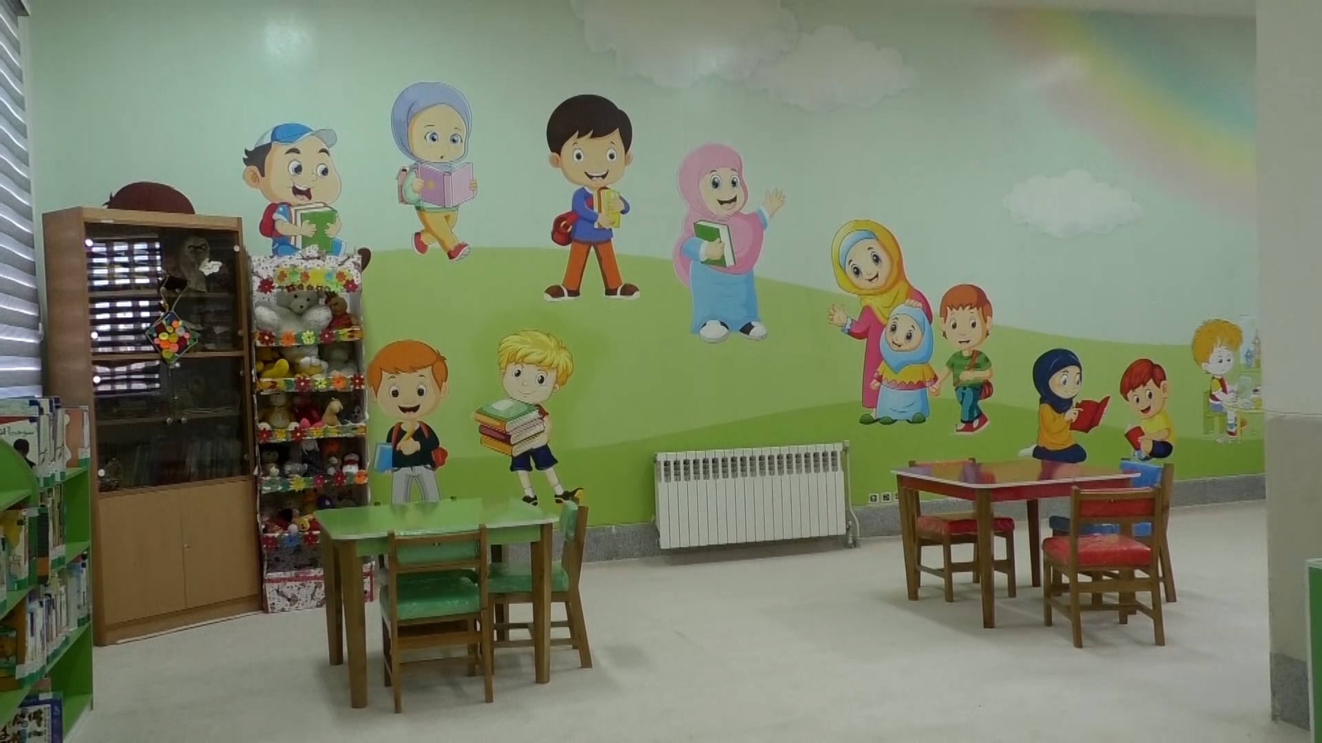 افتتاح بخش کودک کتابخانه عمومی شهر حبیب آباد