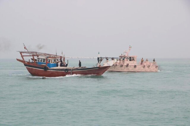 مرزبانان بوشهر ۴۷ میلیارد ریال کالای قاچاق کشف کردند.