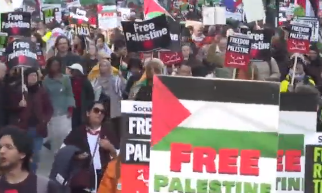 تظاهرات هزاران نفر در شهرهای مختلف اروپا علیه نسل کشی در غزه