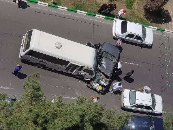 مصدومیت ٣۴ نفر در حوادث رانندگی روز گذشته مشهد