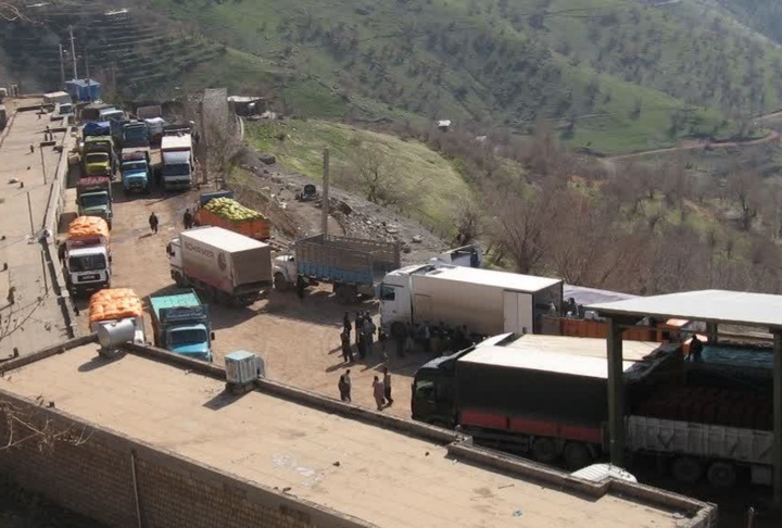 صادرات ۶ میلیون و ۷۱۶ هزار تن کالا از پایانه‌های مرزی استان کرمانشاه