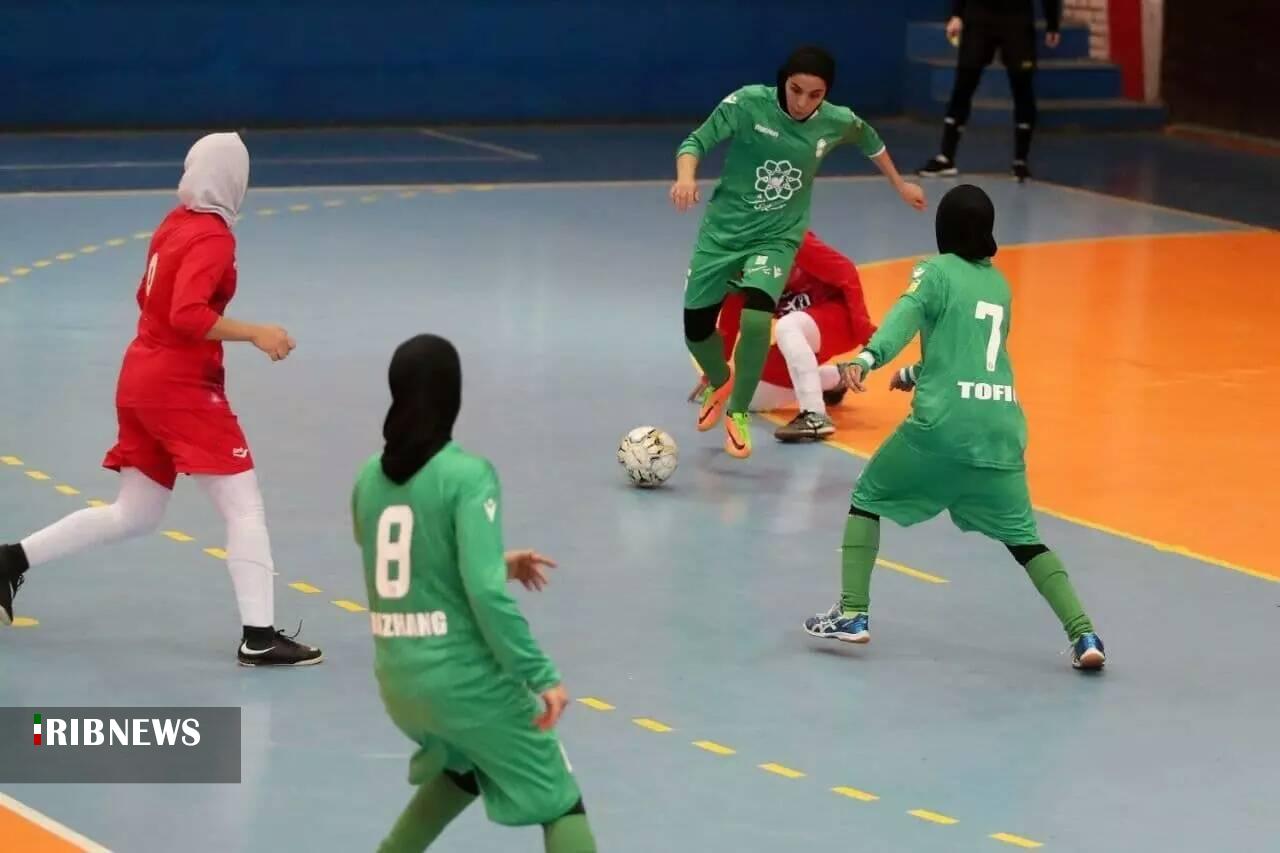 پیروزی تیم نفت امیدیه در لیگ برتر فوتسال بانوان