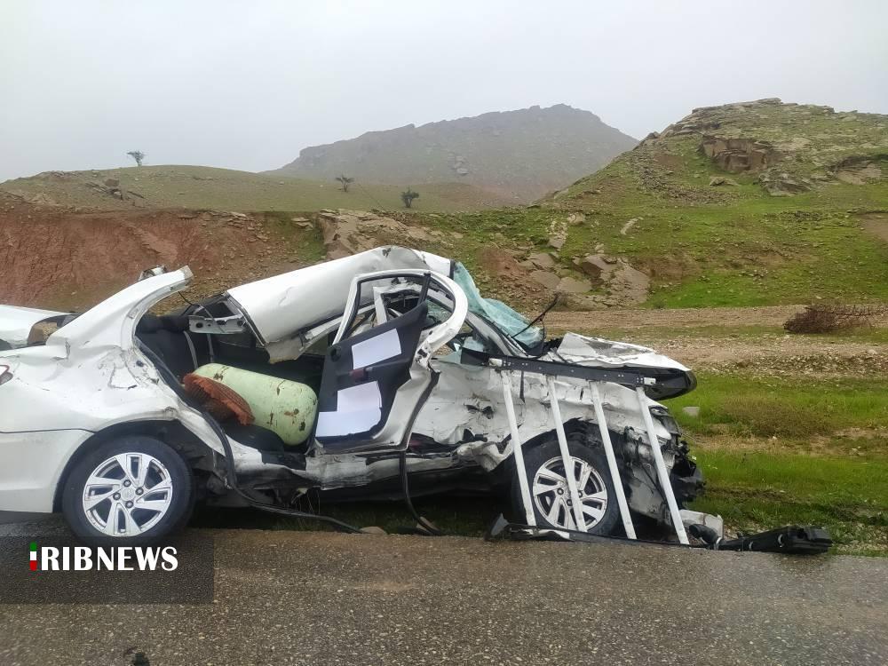 یک فوتی و ۴ مصدوم در دو حادثه رانندگی محور اهواز -مسجدسلیمان
