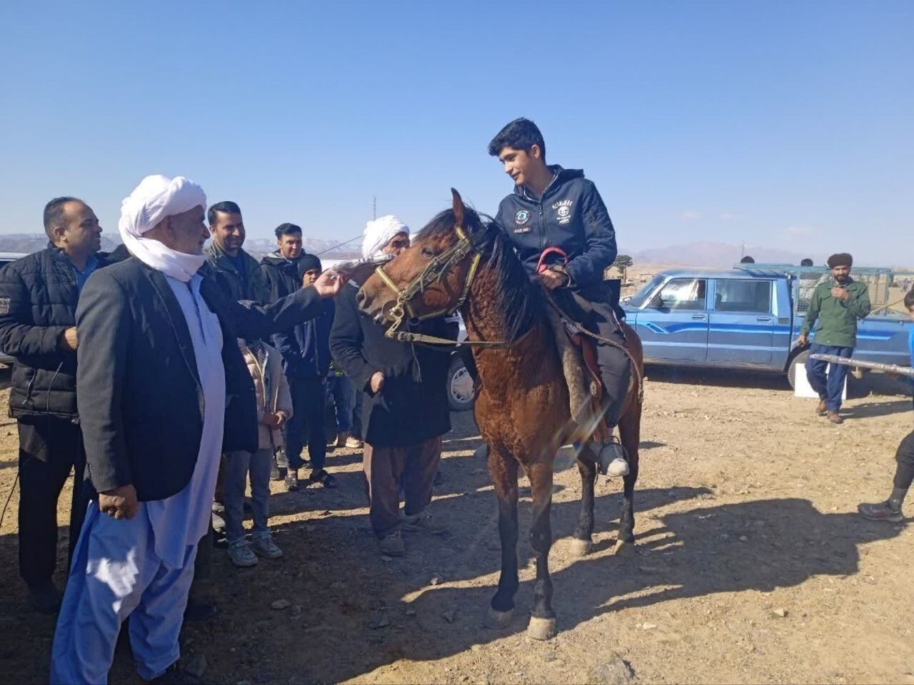 برگزاری مسابقات اسب سواری همگانی روستایی در باخرز