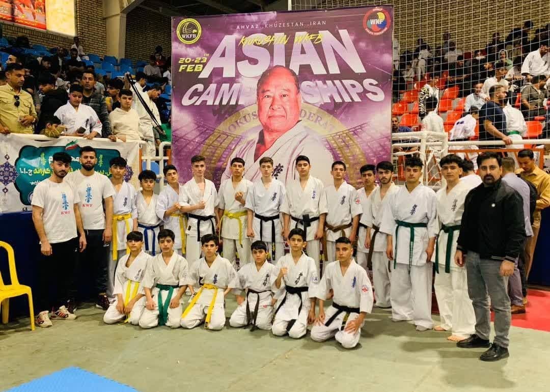 تیم   کاراته آذربایجان غربی دست پر از اهواز بازگشت