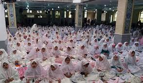 جشن تکلیف ۵۰۰ دانش آموز دختر دهدشتی در دهدشت