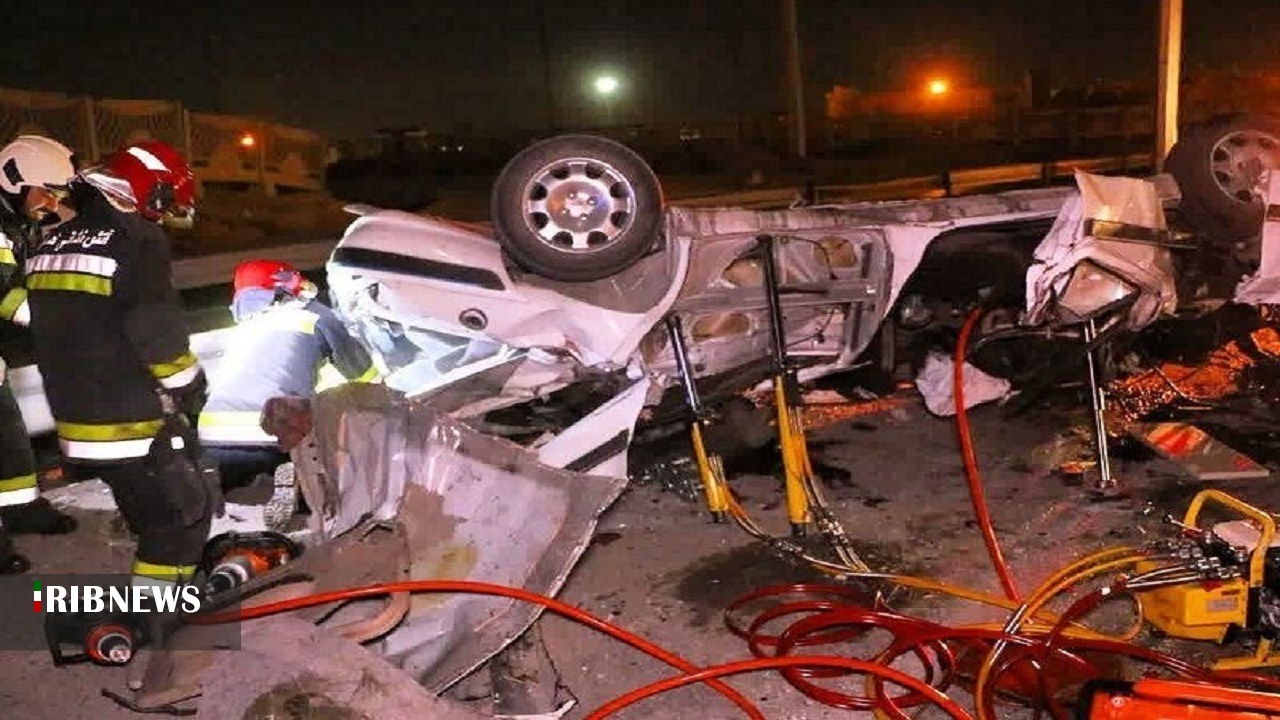 ۳ کشته و زخمی در پی حادثه رانندگی در غرب گلستان