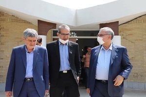 وزیر بهداشت، درمان و آموزش پزشکی با هدف بازدید از خدمات سلامت به شیراز سفر کرد