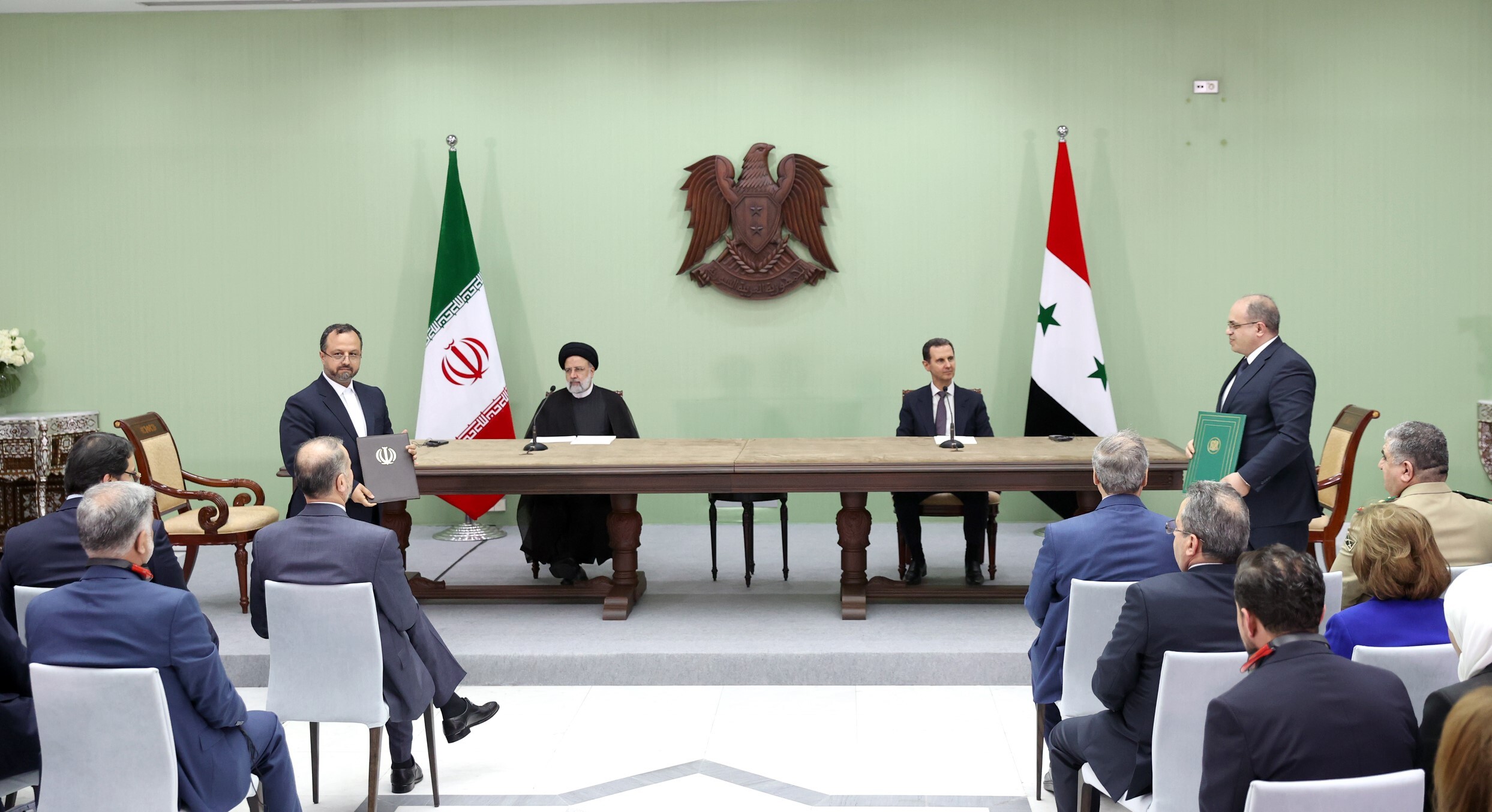 امضای برنامه جامع همکاری‌ های راهبردی و بلندمدت ایران و سوریه