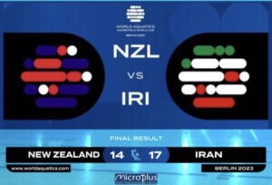 لیگ جهانی واترپلو؛ پیروزی مردان ایران مقابل نیوزلند