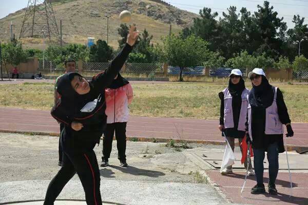 مدال آوری بانوان خوزستان درمسابقات پارادوومیدانی کشور