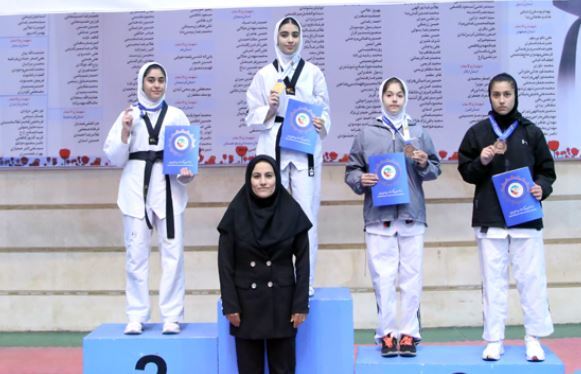 معرفی نفرات برتر رقابت‌های تکواندو آزاد قهرمانی دختران نوجوان ایران