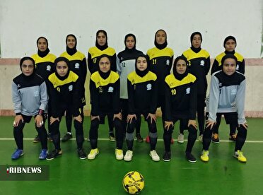 حضور تیم فوتسال بانوان شهرداری رفسنجان در مسابقات لیگ دسته دو کشور