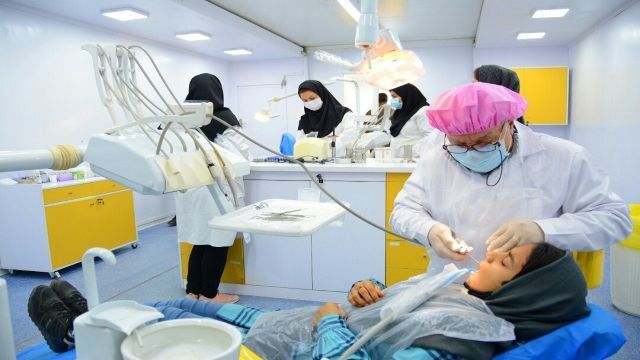 ارائه خدمات دندانپزشکی به ساکنان روستای میدان دزفول