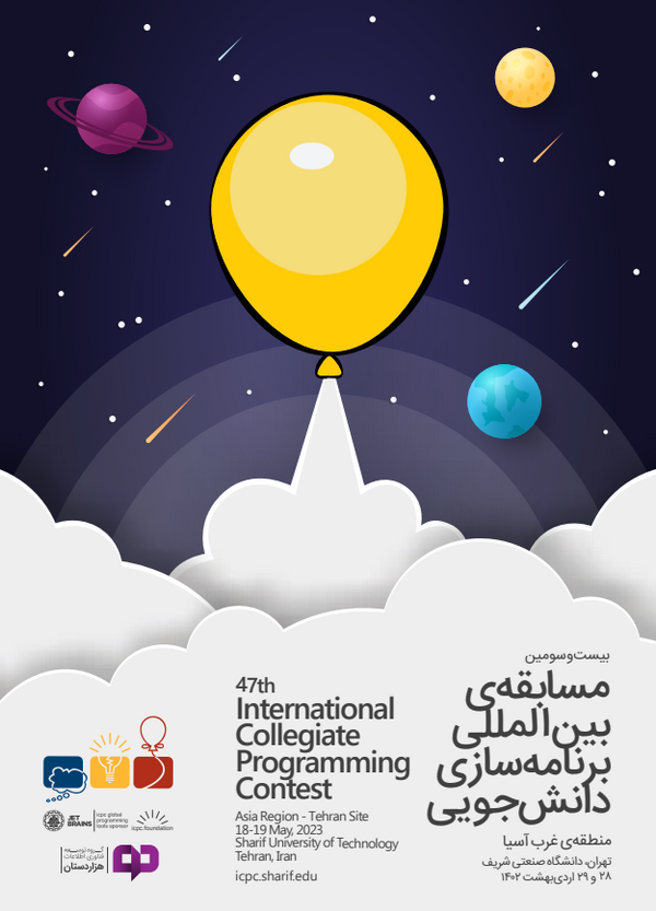 برگزاری مسابقه‌ی بین‌المللی برنامه‌نویسی دانش‌جویی ICPC در دانشگاه شریف