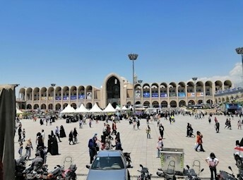 خدمت رسانی تاکسیرانی تهران در نمایشگاه کتاب