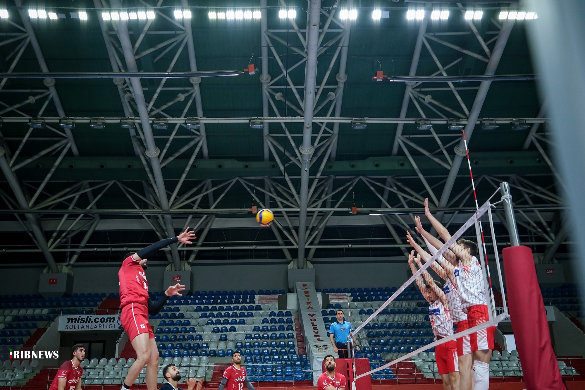 تیم ملی والیبال مغلوب ترکیه شد