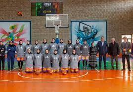 دختران نیشابورى در جمع ۴ تیم برتر بسکتبال نوجوانان ایران
