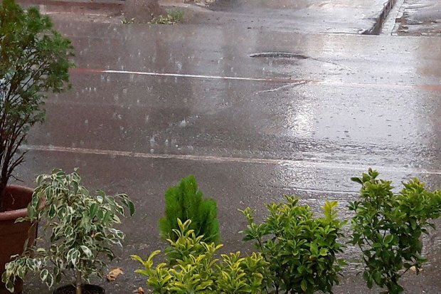 تداوم بارندگی‌های پراکنده در استان یزد