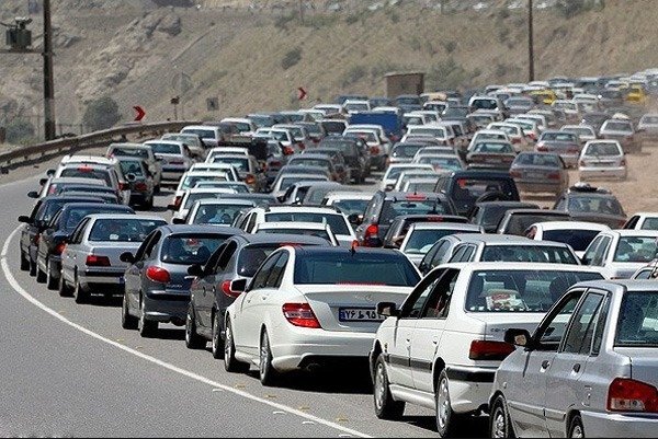 ترافیک سنگین در جاده‌های استان زنجان