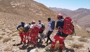 یک کشته و یک مصدوم در سقوط از ارتفاعات روستای گیشین