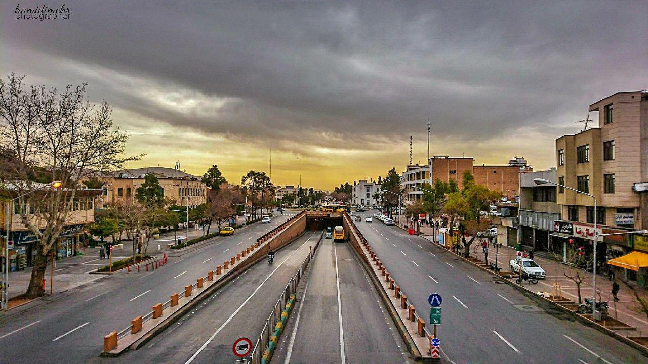 زیر گذر زند شیراز بسته شد