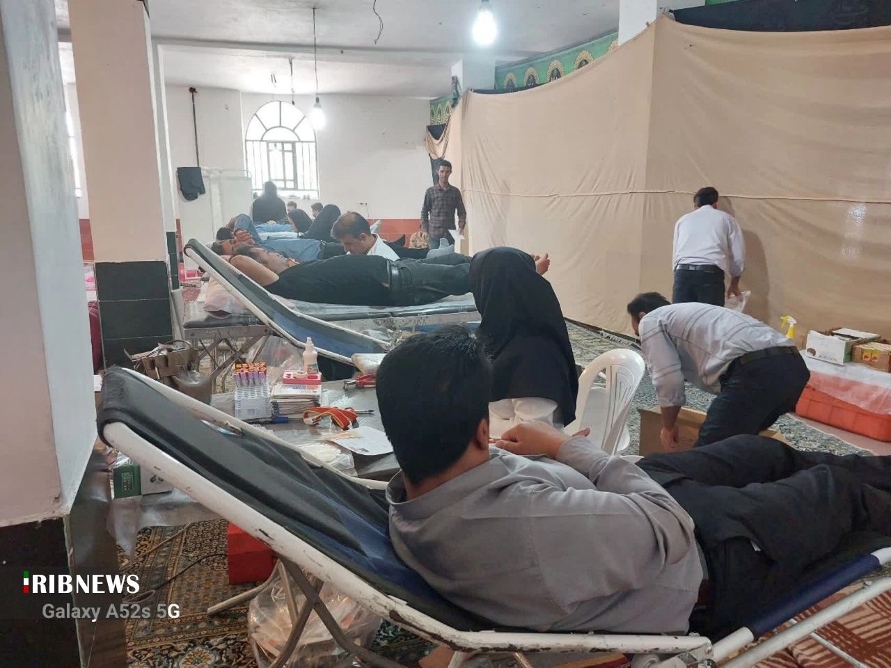 اهدای خون در شهرستان سرچهان