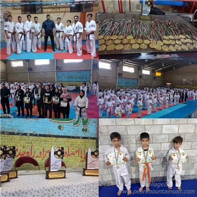 معرفی برترین‌های مسابقات کاراته شهرستان تویسرکان