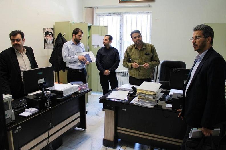 بازدید معاونت فناوری اطلاعات دادگستری تهران از دادگستری ورامین و پیشوا