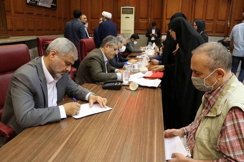 دیدار مسئولین قضایی دادگستری تهران با مراجعه کنندگان دستگاه قضایی